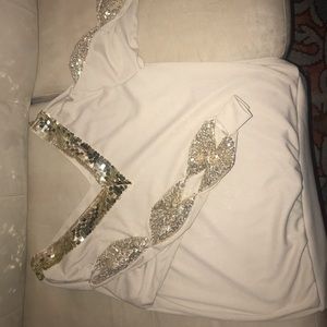 Off the shoulder sweater